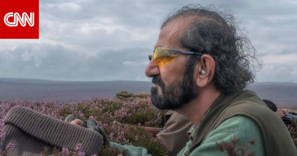 بالصور.. حاكم دبي وولي عهده يترافقان برحلة صيد