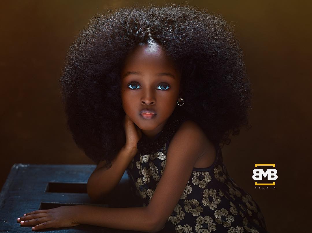 هل هذه هي الطفلة النيجيرية هي الأجمل في العالم؟