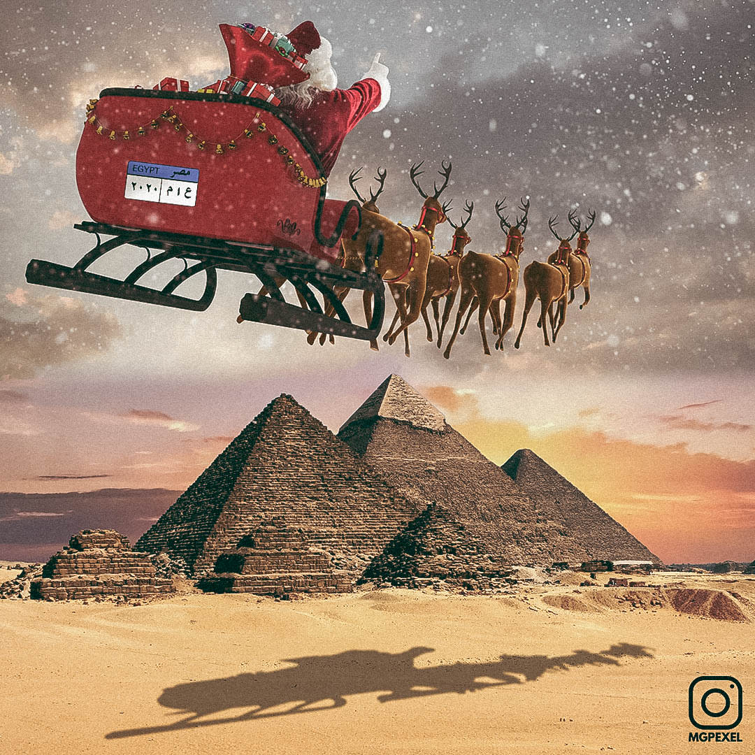 بابا نويل في مصر