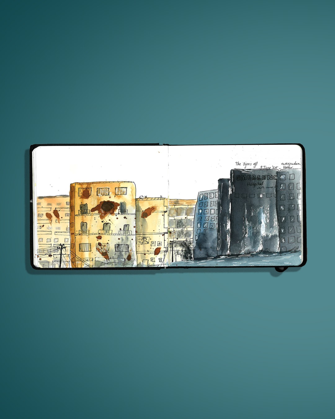 رسومات من قلب الصراع..هكذا قدمت عاملة إنسانية منظورا آخر لحرب السودان