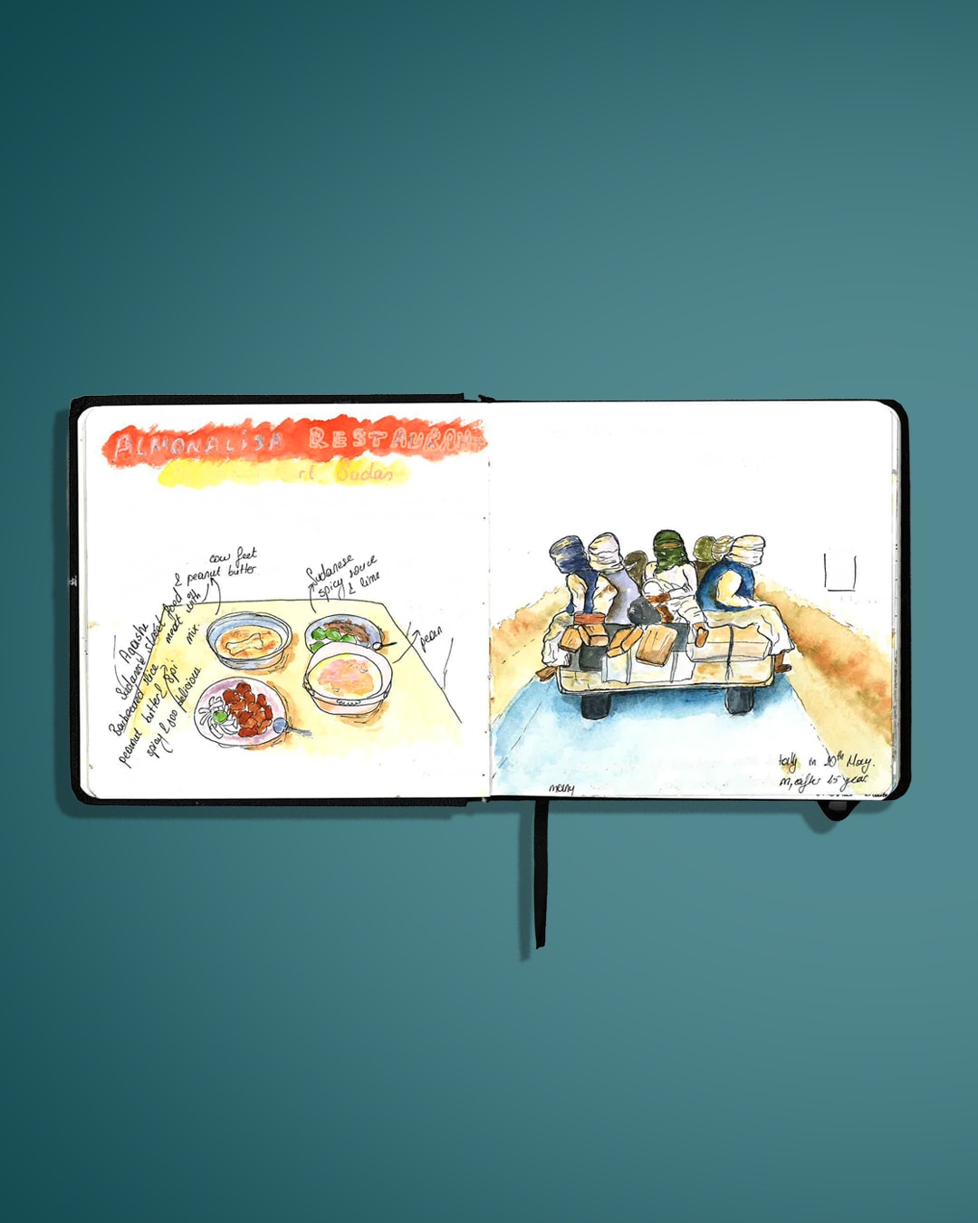 رسومات من قلب الصراع..هكذا قدمت عاملة إنسانية منظورا آخر لحرب السودان