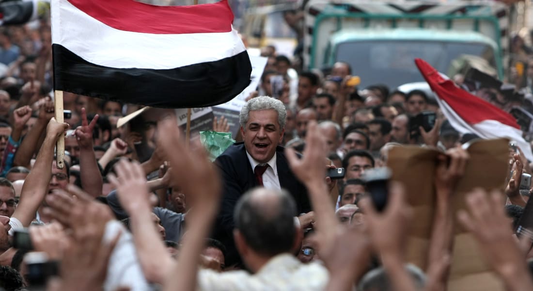 حمدين صباحي يعلن خوضه انتخابات الرئاسة بمصر