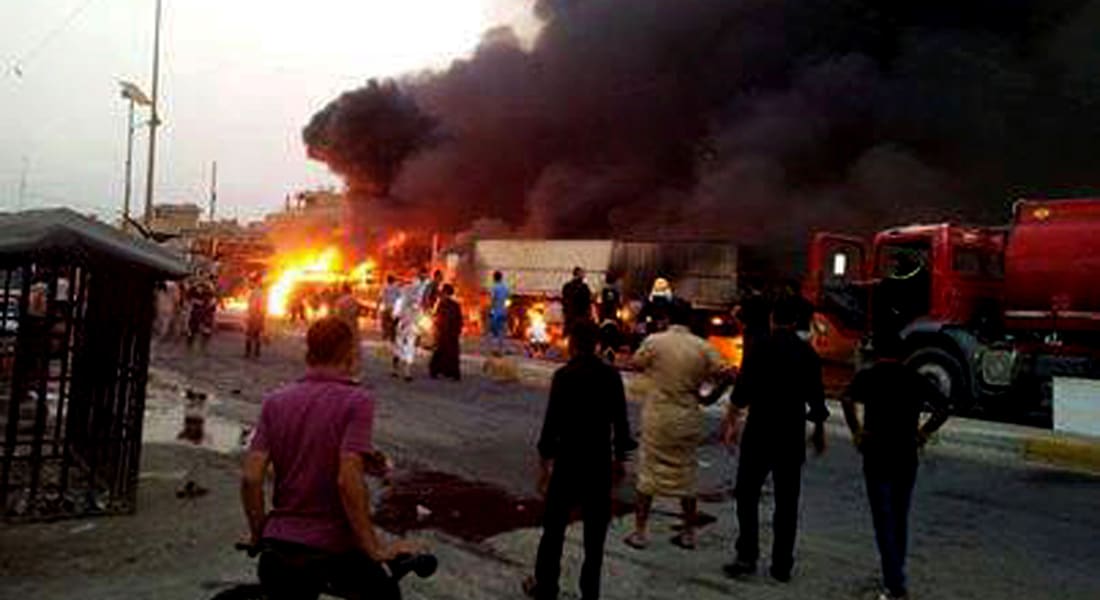 العراق: عشرات القتلى والجرحى بتفجير في سوق شعبية ببغداد