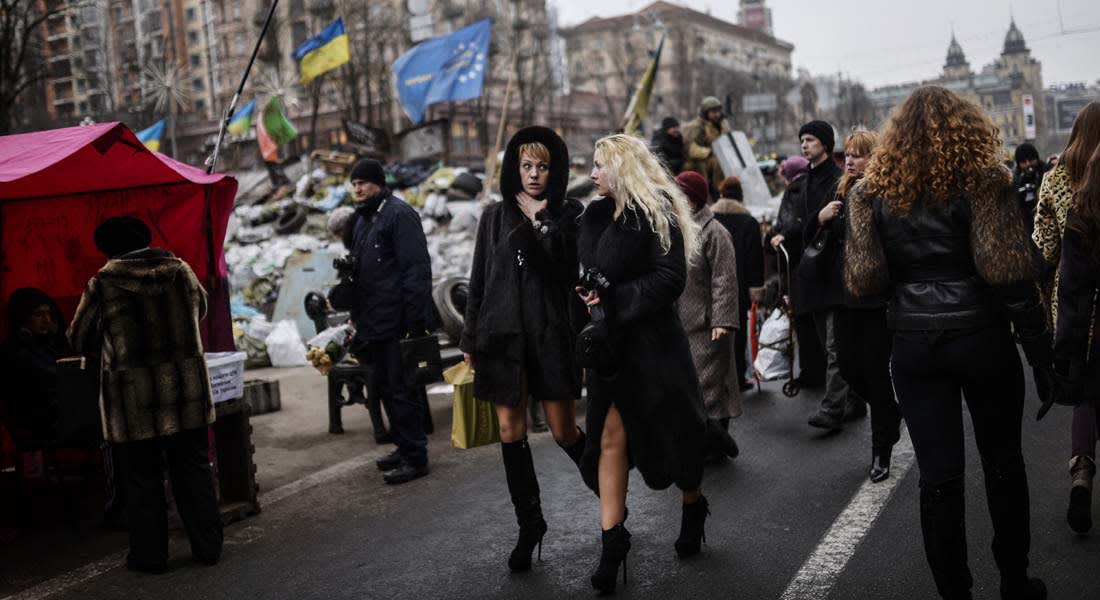 كيري: الحكومة الروسية تريد أقناعكم أن الشوارع بأوكرانيا غير آمنة