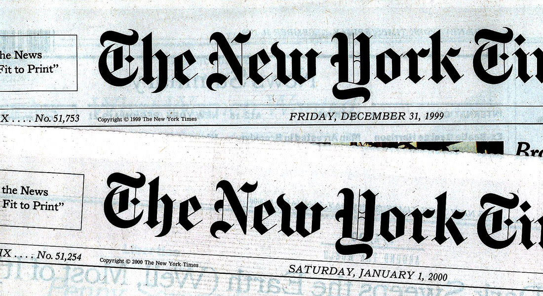 صحف العالم: نيويورك تايمز تصحح خطأ مطبعيا عمره 150 عاما