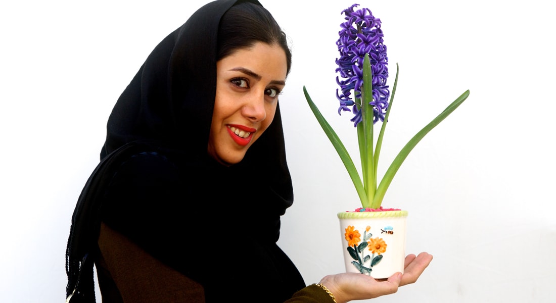 النوروز يفيض بـ 14 ألف زهرة إيرانية إلى كربلاء