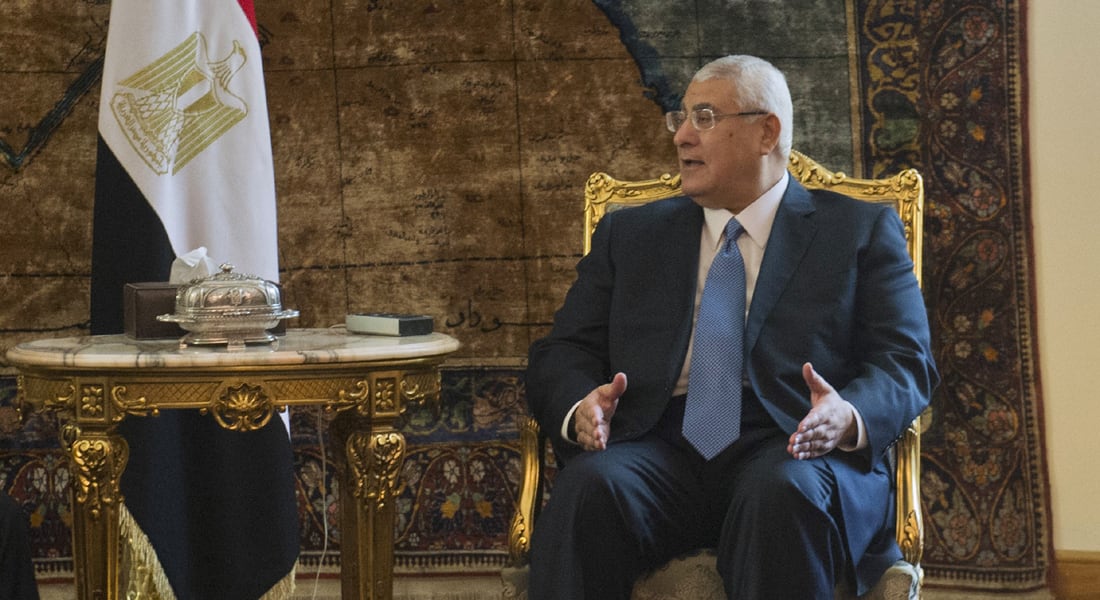 مصر: منصور ومحلب يبحثان في تأمين الانتخابات الرئاسية