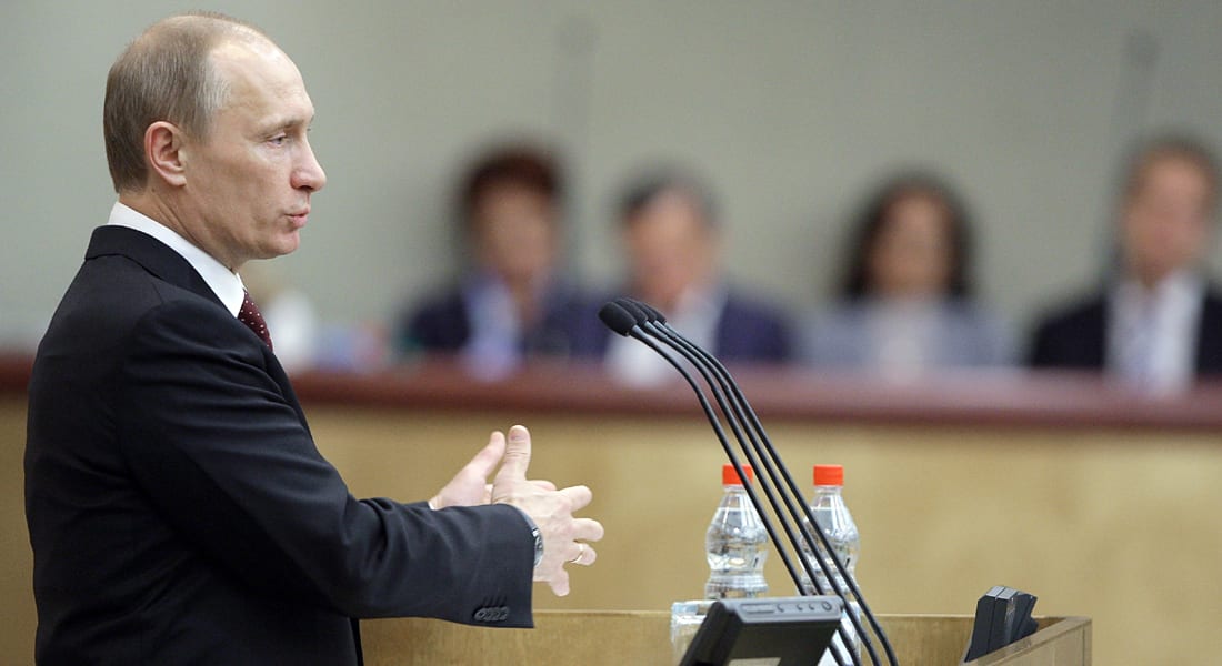 بوتين يبلغ الدوما طلب برلمان القرم الانضمام إلى روسيا