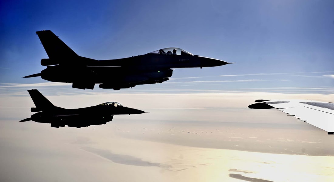 طائرات F-16 هولندية تقود قاذفتي قنابل روسيتين اخترقتا مجالها الجوي