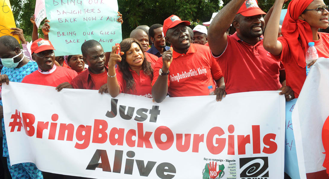 رئيس نيجيريا يقبل عرضاً بريطانياً للبحث عن "سبايا بوكو حرام"