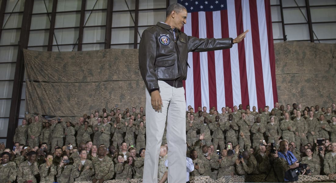 أوباما: حان الوقت لطي صفحة ركزت فيها سياستنا الخارجية على الحروب بالعراق وأفغانستان
