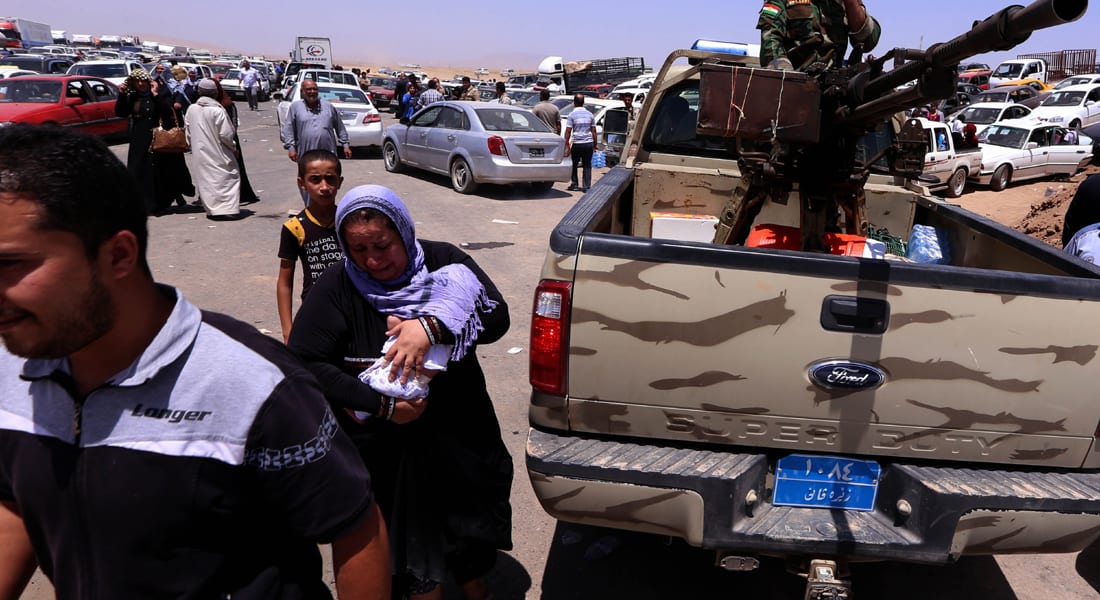 "داعش" تتقدم في معاقل سابقة لصدام.. التركيز على بغداد.. مقتل المئات وفرار عشرات الآلاف