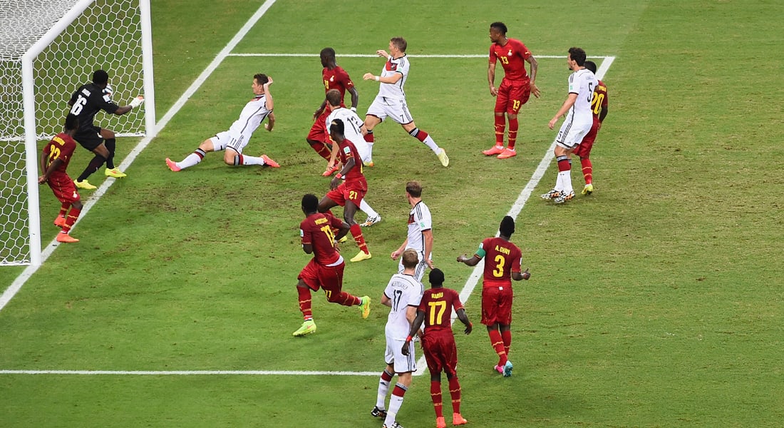 كأس العالم 2014: هدف كلوزه ينقذ ألمانيا وينهي لقائها مع غانا بالتعادل