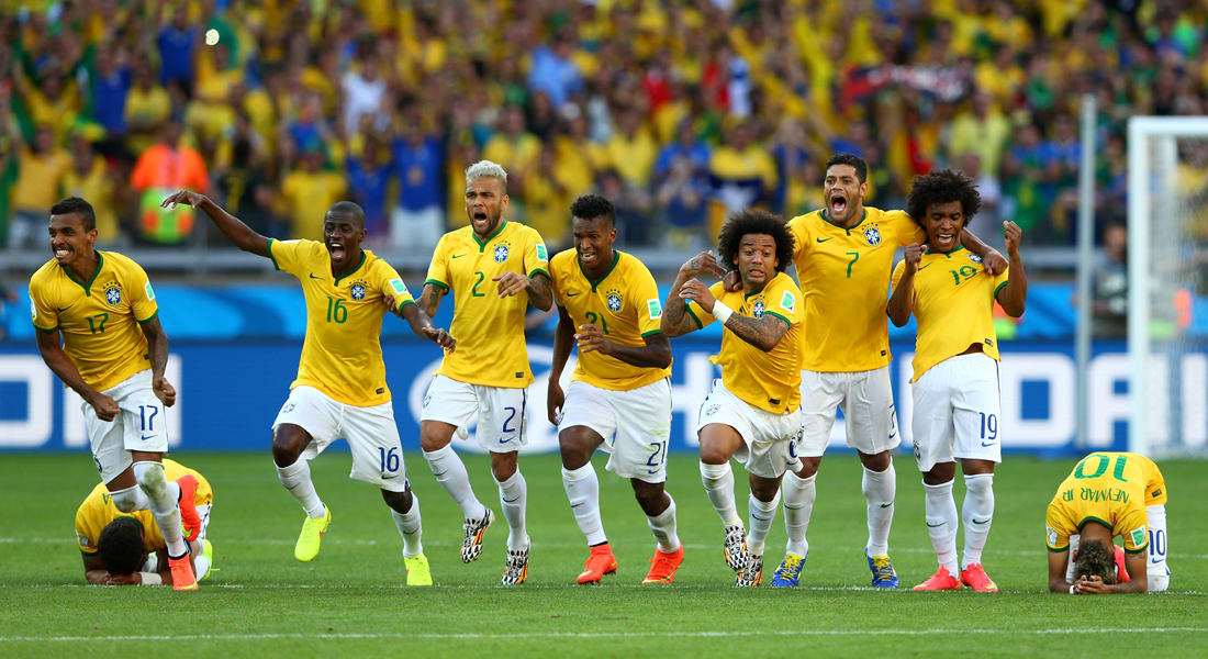 كأس العالم 2014: البرازيل تتجاوز تشيلي بصعوبة بركلات الترجيح 3-2
