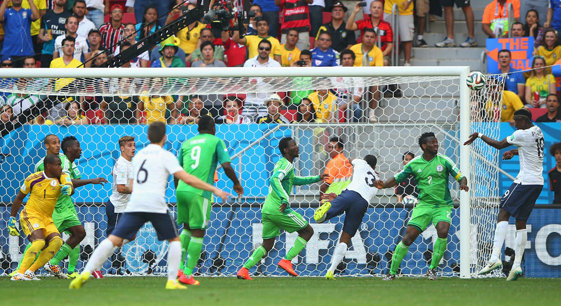 كأس العالم 2014.. فرنسا بربع النهائي على حساب نيجيريا