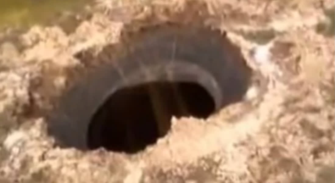 حفرة "نهاية العالم" تظهر في سيبيريا وتحير العلماء