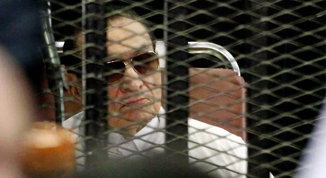 مبارك بأول إفادة علنية أمام "محكمة القرن": تعرضت وأسرتي للإساءة والتشهير ولم آمر بقتل أي مصري