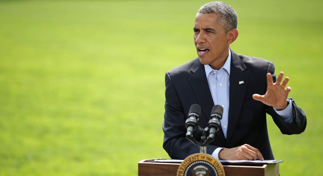 أوباما: كسرنا "حصار سنجار" والجيش الأمريكي سيغادر العراق قريباً