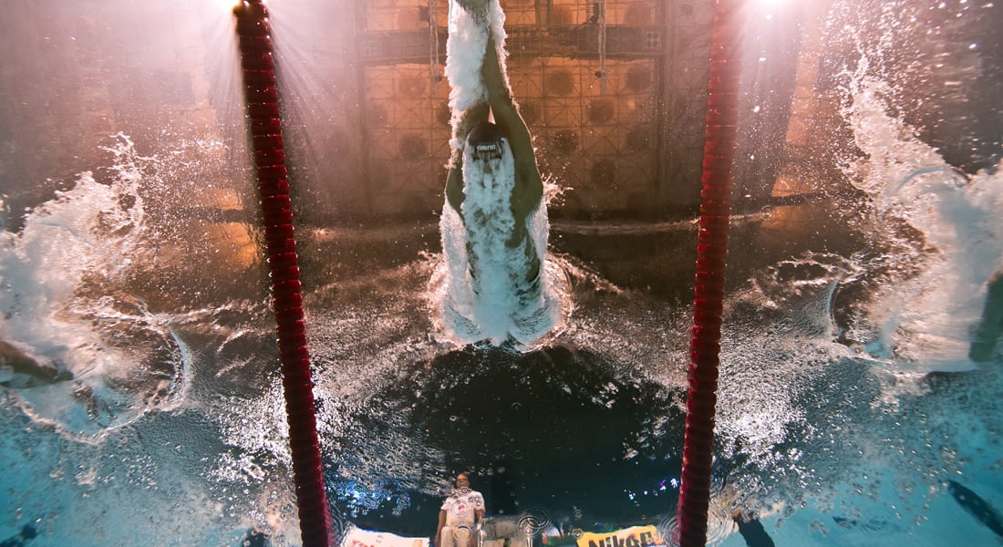 تتويج جديد للتونسي أسامة الملولي في جولة الدوحة من بطولة العالم للسباحة 