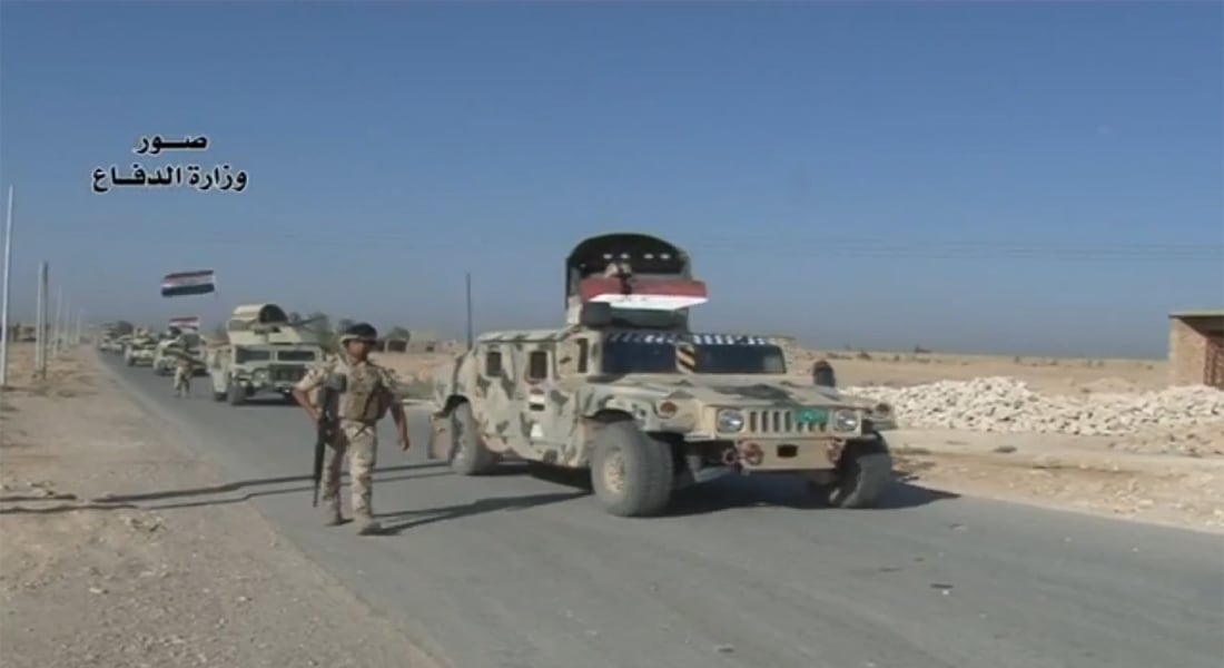 بالفيديو.. الجيش العراقي يطهر الالوس بالأنبار من عناصر داعش
