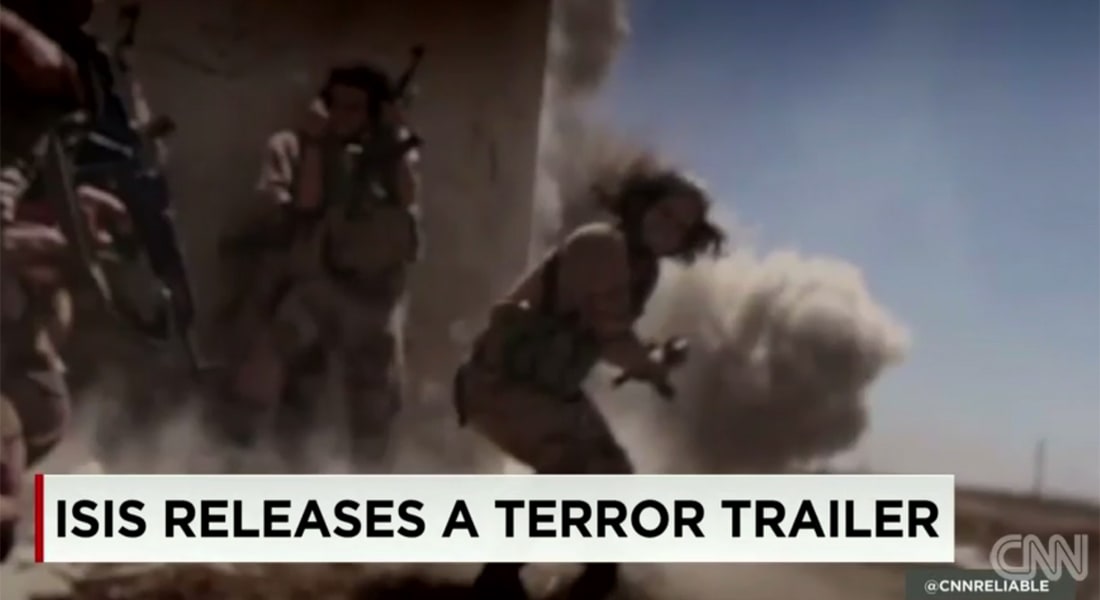 مخرج محترف لـCNN: داعش يقلّد هوليوود بألف دولار فقط.. هدف أفلامه بث الرعب وتجنيد الشباب عبر "الأكشن"