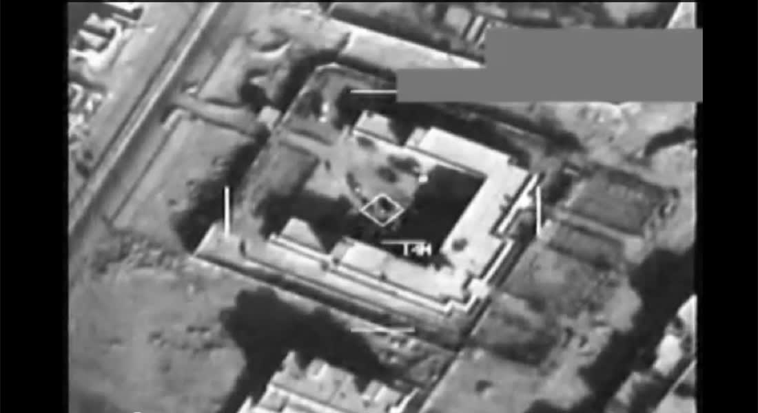 بالفيديو.. قيادة الجيش الأمريكي تنشر مقطعا لضرب مخازن تابعة لداعش بسوريا