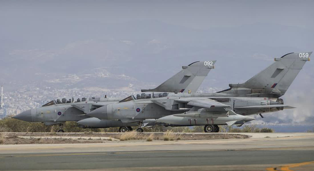 بعد تفويض البرلمان بمحاربة "داعش" طائرات تورنادو بريطانية توجهت للعراق من قبرص