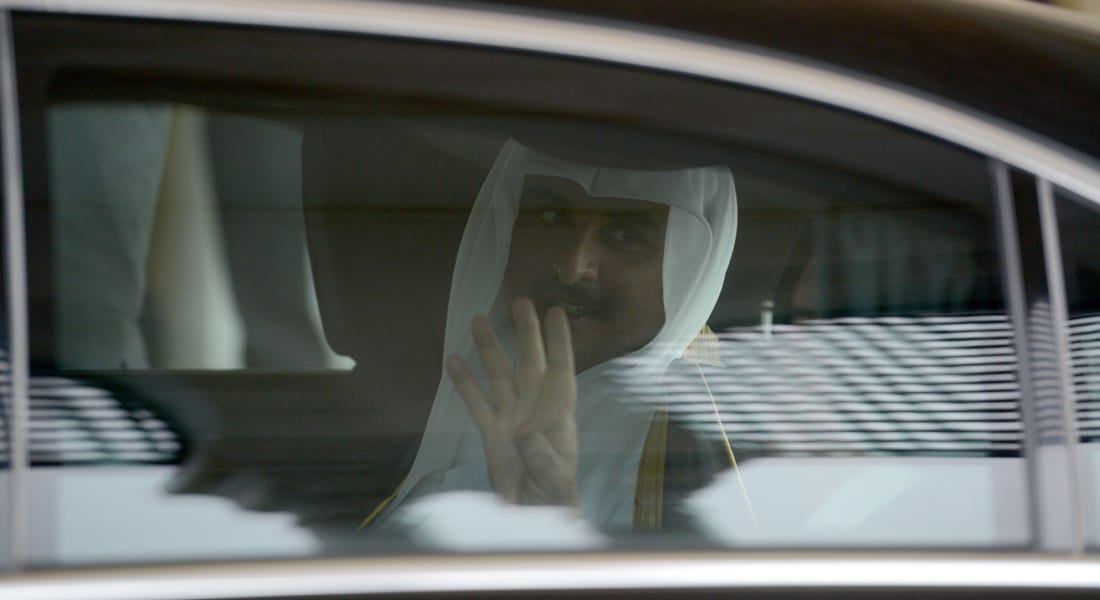 أمير قطر بالسعودية للقاء الملك عبدالله للمرة الثانية في 3 شهور