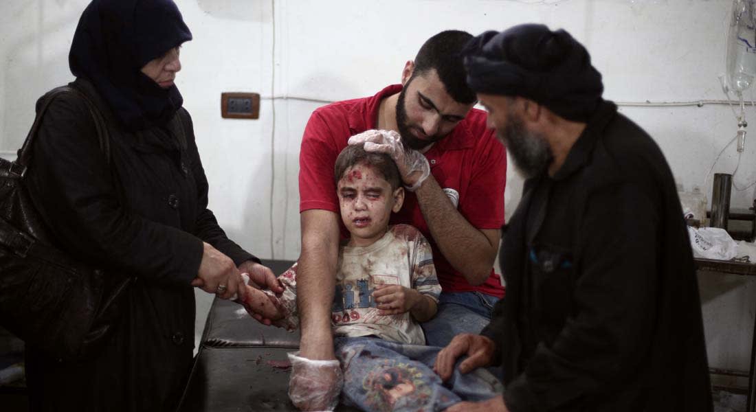 769 غارة لطيران النظام السوري في 10 أيام والضحايا 221  مدنيا بينهم 69 طفلاً