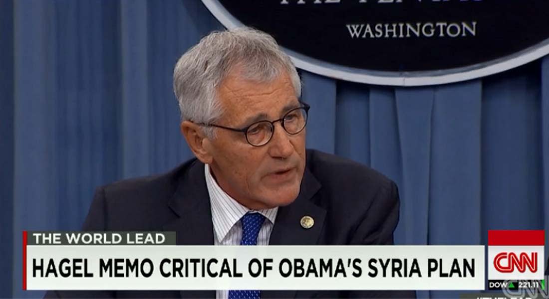 مصدر مطلع  لـCNN: وزير الدفاع الأمريكي انتقد استراتيجية أوباما في سوريا 