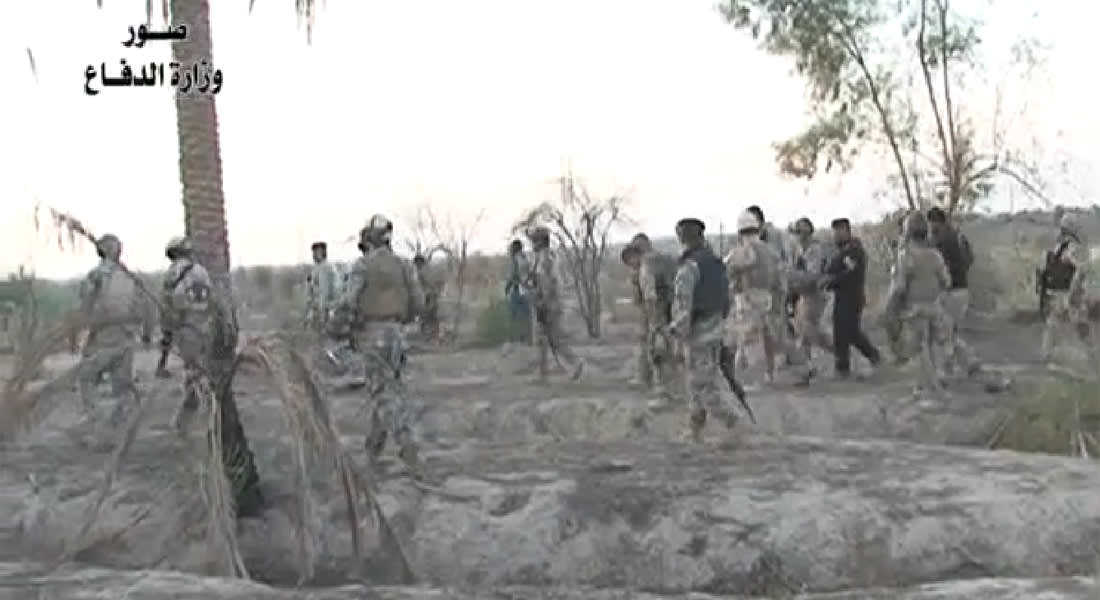 بالفيديو.. الجيش العراقي يقتل عشرات العناصر بداعش في بهرز والعبارة