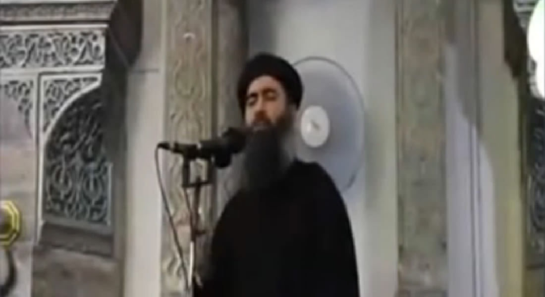 تنظيم "داعش" ينشر رسالة صوتية منسوبة للبغدادي بعد تقارير عن إصابته بغارة أمريكية