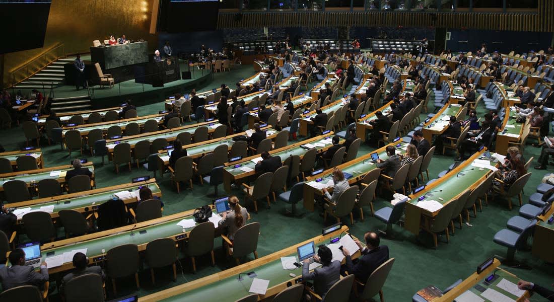 لجنة الجمعية العمومية بالأمم المتحدة تصوت لصالح مشروع قرار بتحويل كوريا الشمالية لمحكمة الجنايات الدولية
