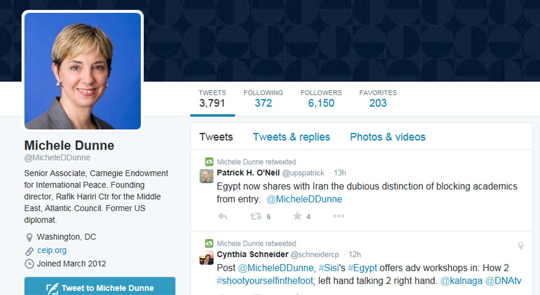 هل هذه هي الأسباب الحقيقية لمنع الباحثة الأمريكية ميشيل دان من دخول مصر؟