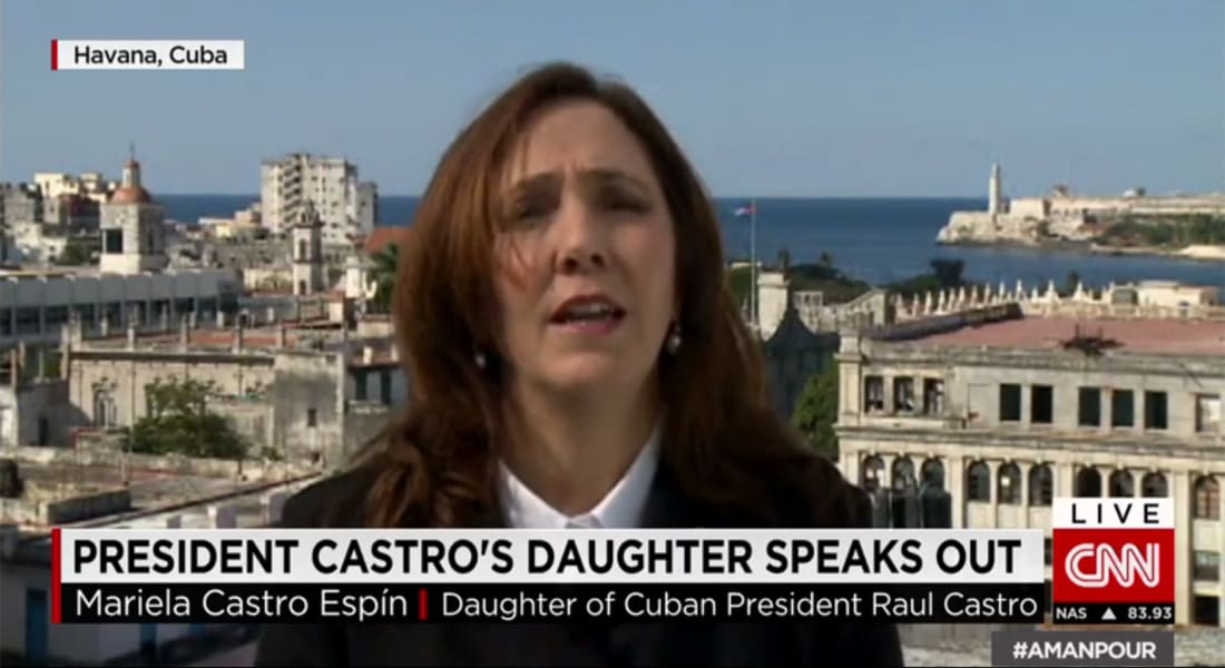بأول مقابلة تلفزيونة.. ابنه الرئيس الكوبي تبدي لـCNN موقفها من الاتفاق مع أمريكا: لابد من دور قام به فيديل كاسترو