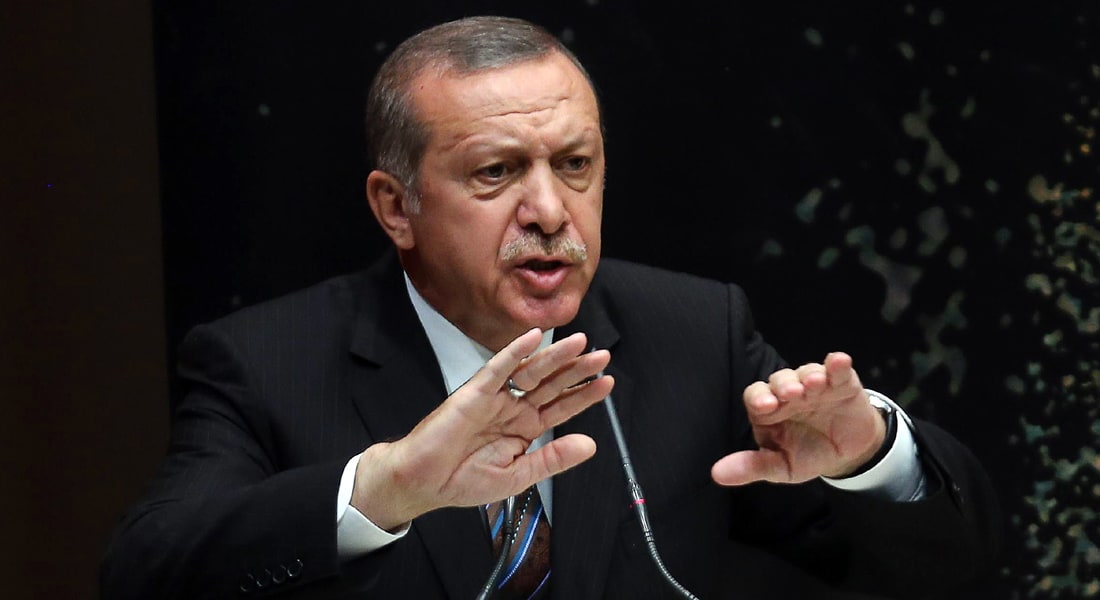 إردوغان: القصف الجوي وحده لن يحل المشكلة.. كوباني على وشك السقوط بيد داعش وطالبنا بضرورة إعلان منطقة حظر طيران