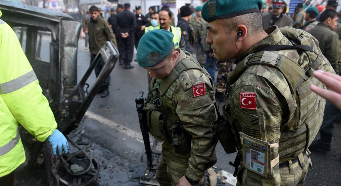 تفجير انتحاري بكابول استهدف سيارة عسكرية تركية خارج السفارة الإيرانية.. وطالبان تعلن مسؤوليتها