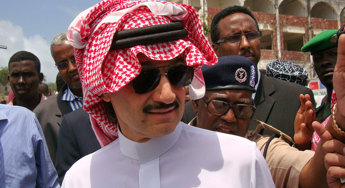 الوليد بن طلال يقدم نصف مليون ريال للقنصل عبدالله الخالدي