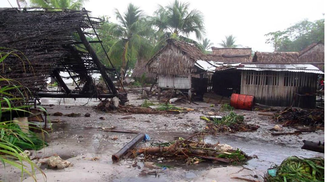 ستة قتلى ودمار واسع يخلفه الإعصار "بام" في جزيرة  فانواتو بالمحيط الهادئ 