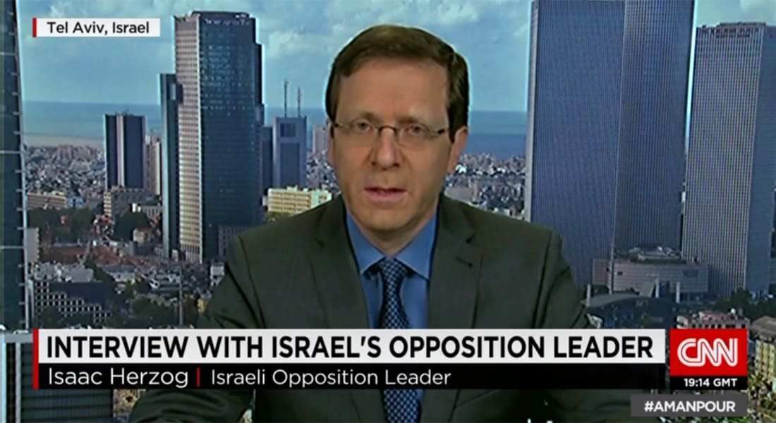 بأول مقابلة بعد خسارته الانتخابات الإسرائيلية.. هرتزوغ لـCNN: نتنياهو خاض حملة "تخويف"
