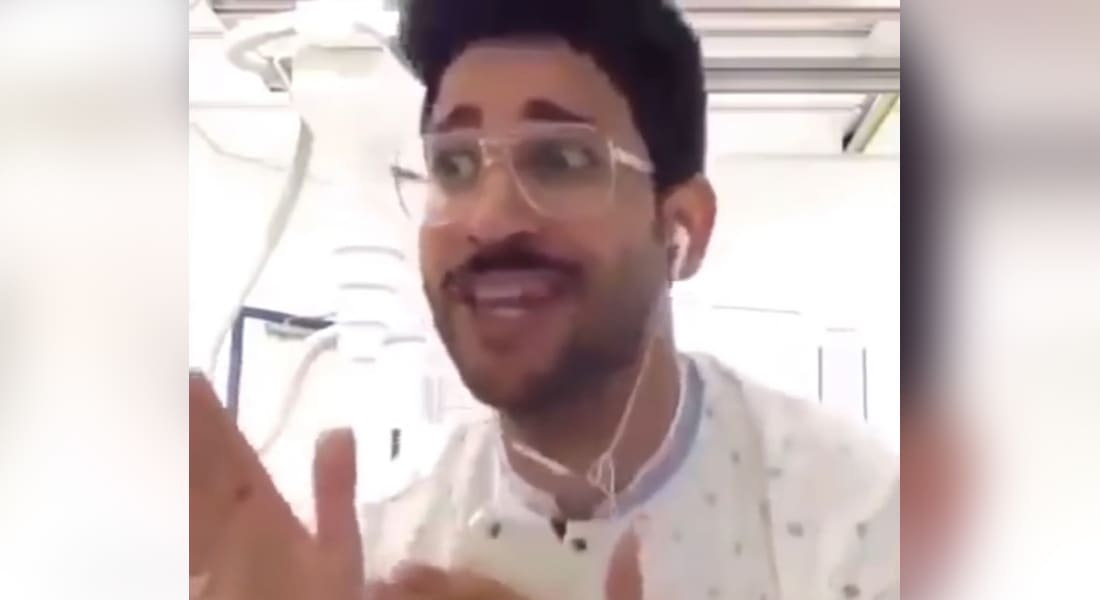 بعد ضجة كبيرة أثارها.. السعودي مشعل العتيبي يكشف حقيقة فيديو تسبب بطرده من عمله بالمستشفى