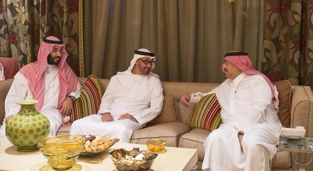 وزير داخلية الإمارات يتغنى بصورة جمعت محمد بن سلمان ومحمد بن نايف ومحمد بن زايد