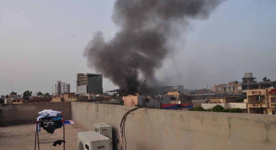 داعش يتبنى مسؤولية تفجير السيارة في إربيل ويقول إن الهدف كان القنصلية الأمريكية