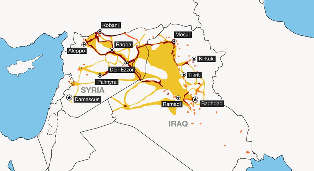 بسقوط "تدمر" ومعبر "التنف" الحدودي مع العراق.. "داعش" يسيطر على أكثر من نصف سوريا