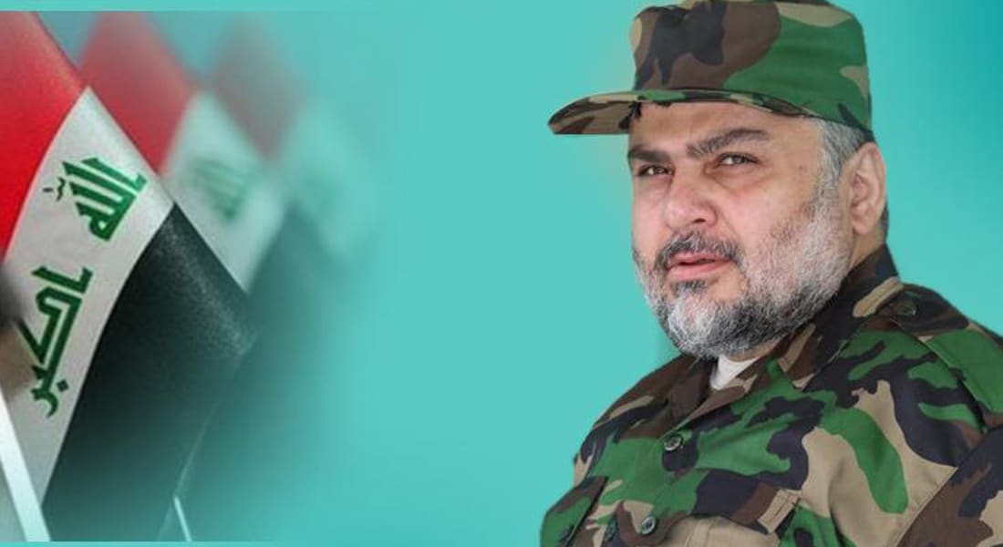 الصدر يظهر باللباس العسكري مع مقاتليه ويتجنب الرد على سؤال حول اعتبار خامنئي "الخرساني" بروايات المهدي