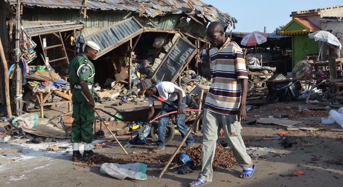  12 قتيلاً على الأقل في تفجير انتحاري نفذته امرأة بمسجد في نيجيريا 