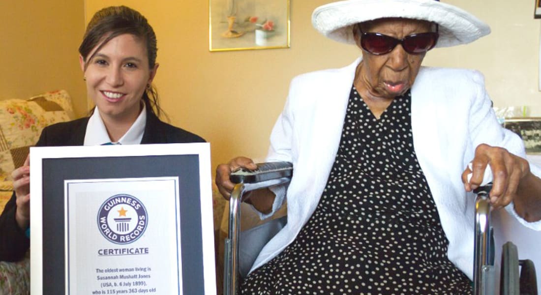 أكبر معمرة في العالم تحتفل بعيد ميلادها 116 وتكشف "سبب" طول عمرها