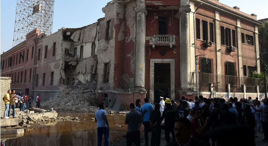 بيان منسوب لـ"داعش" يؤكد تبنيه تفجير مبنى القنصلية الإيطالية بالقاهرة