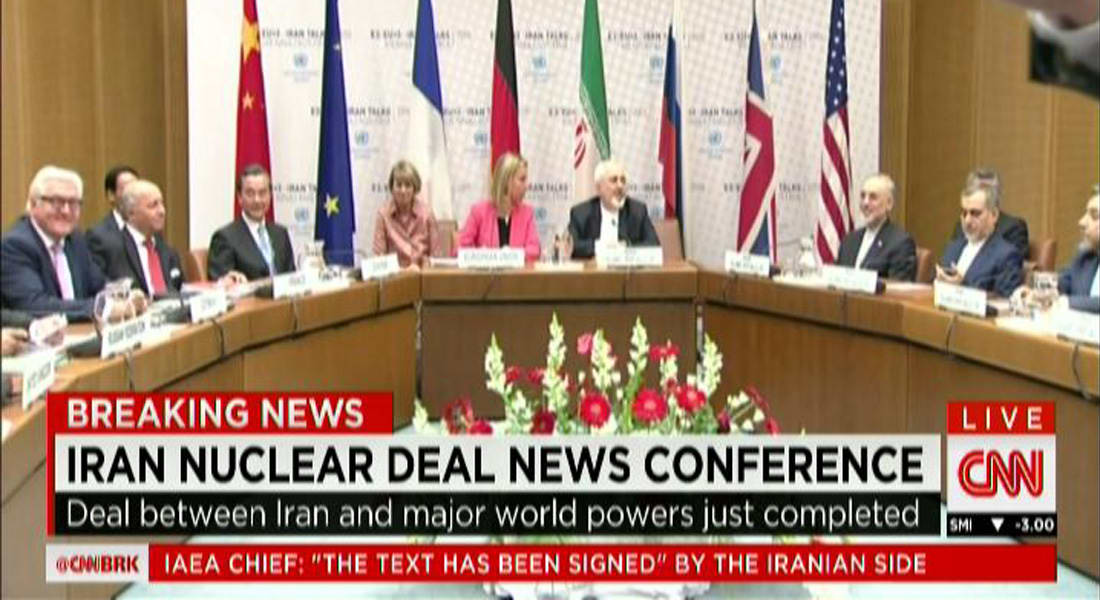 الاتفاق النووي الإيراني.. ظريف: هذه لحظة تاريخية.. لم يحقق أي طرف كل ما يريد ولكن توصلنا لأفضل اتفاق