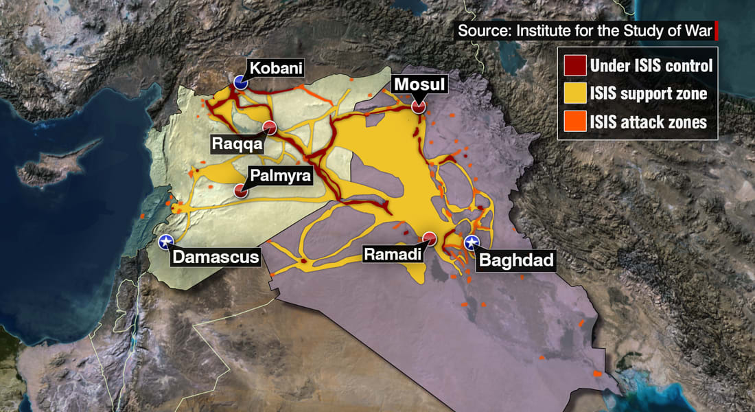 تقرير: داعش يكثف استخدامه لمواد كيماوية بمعارك في العراق وسوريا